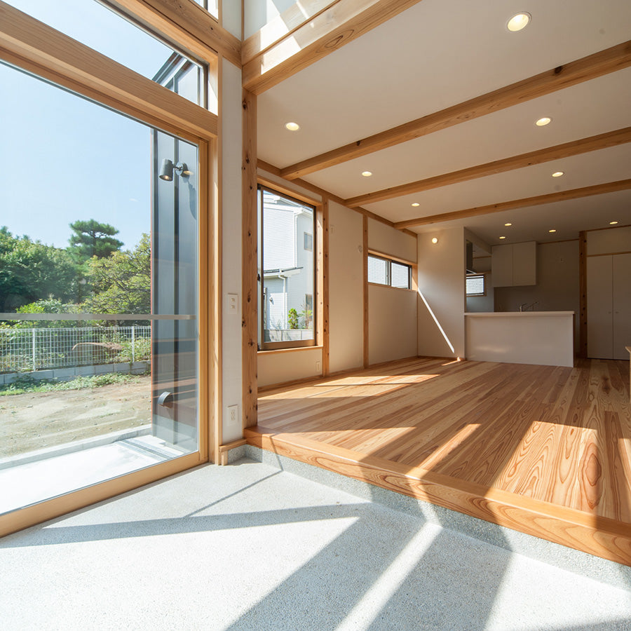 住宅木部磨きクリーニング